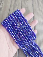 1 Dizi - 6 mm Kristal Cam Boncuk - 046