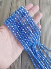 1 Dizi - 6 mm Kristal Cam Boncuk - 051