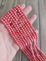 1 Dizi - 6 mm Kristal Cam Boncuk - 057