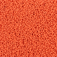 (16A91 Mat - Opak Yoğun Turuncu) 5 gram Kum Boncuk