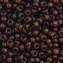 (10110 - Şeffaf Kahverengi) 5 gram Kum Boncuk