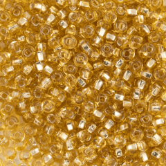 (17020 - Gümüş Kaplamalı Altın) 5 gram Kum Boncuk