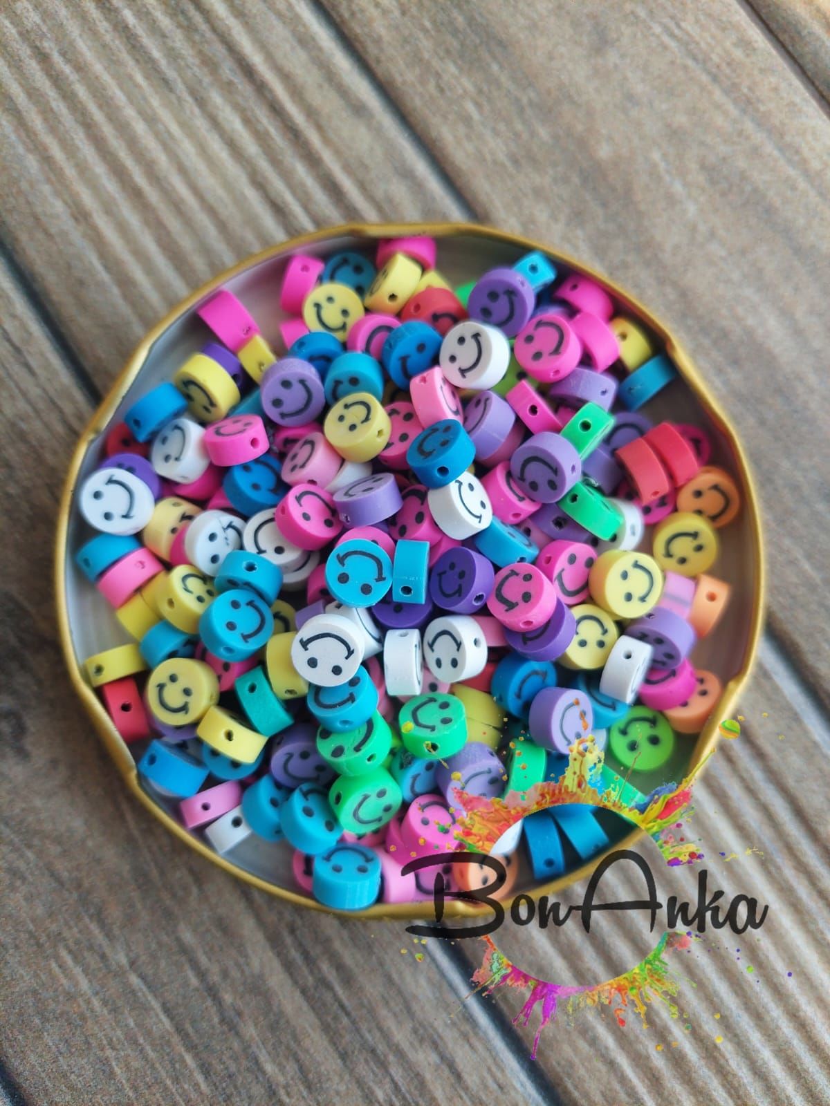 (25 Adet) Polimer Fimo Boncuk - 013