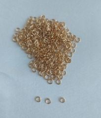 24 Ayar Altın Kaplama 3 mm Halka