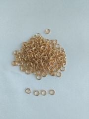 24 Ayar Altın Kaplama 4 mm Halka