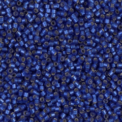 5 g No:172 Miyuki Delica 11/0 DB0693 Gümüş Kaplamalı Mavi