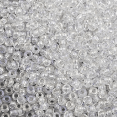 (58205 - Şeffaf Kristal İRİS) 5 gram Kum Boncuk