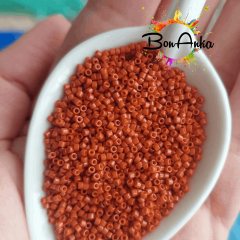 5 g No:475 Miyuki Delica 11/0 Boncuk DB2352 Opak Turuncu