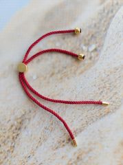 001 - Gold Uçlu Asansörlü Bileklik