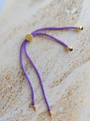 003 - Gold Uçlu Asansörlü Bileklik