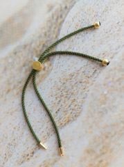 005 - Gold Uçlu Asansörlü Bileklik