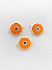 Çift Kulplu Murano Nazar Boncuk (20 MM * 20 MM) (1 ADET) No:10