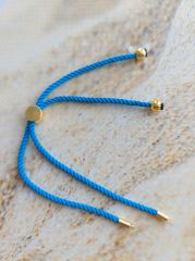 011 - Gold Uçlu Asansörlü Bileklik