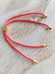 014 - Gold Uçlu Asansörlü Bileklik