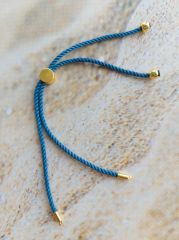 016 - Gold Uçlu Asansörlü Bileklik