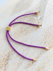 017 - Gold Uçlu Asansörlü Bileklik