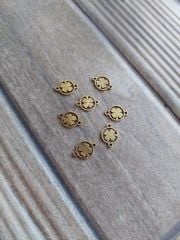 316 L Çelik Sarı Çift Kulplu Yuvarlak İçi Yonca