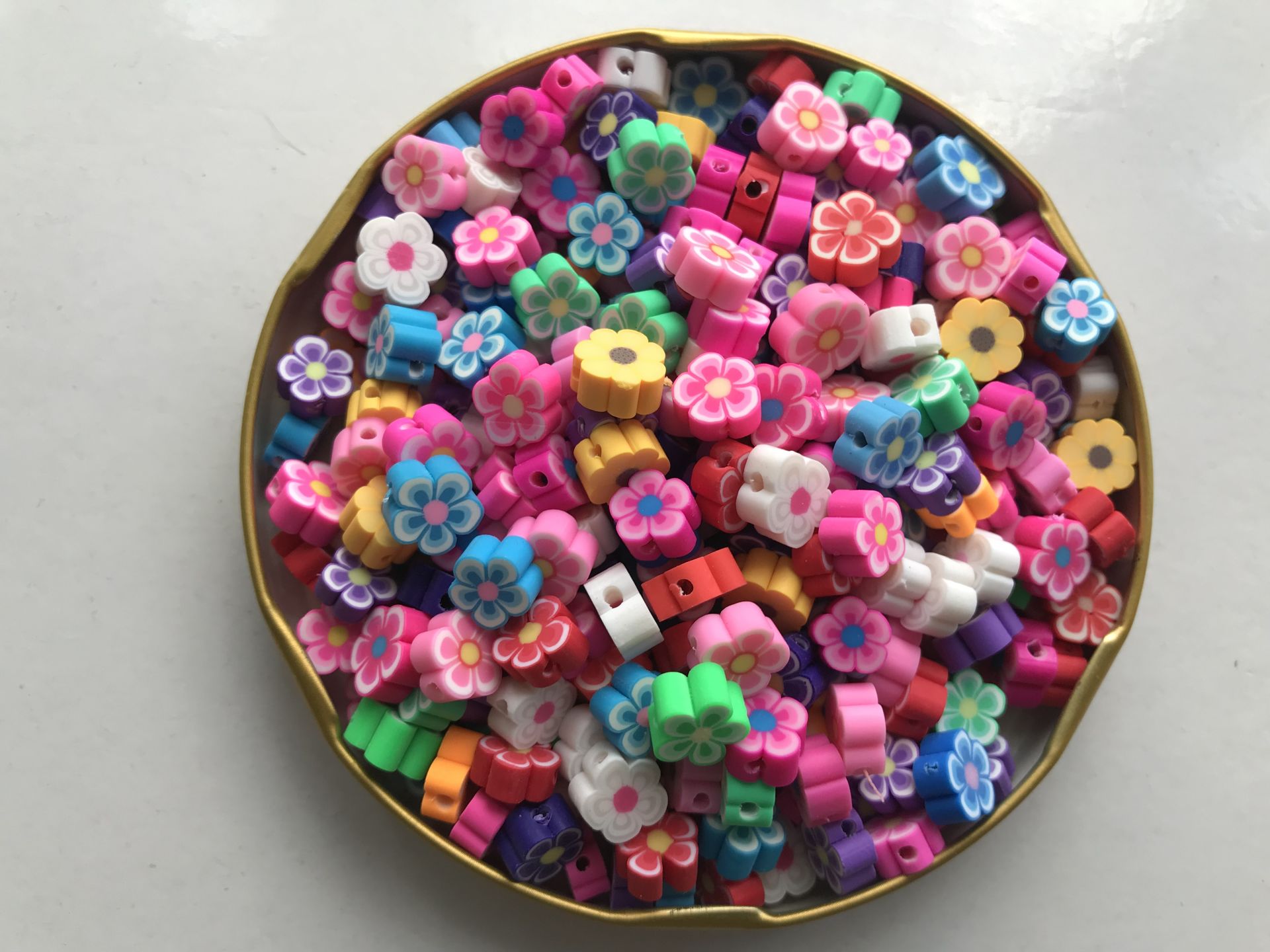 (25 Adet) Polimer Fimo Boncuk - 018