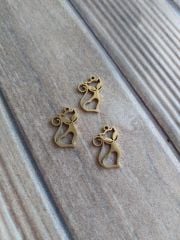 316 L Çelik Sarı Tek Kulplu Kedi