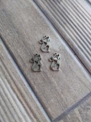 316 L Çelik Beyaz Tek Kulplu Kedi