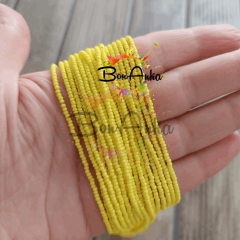 (16A86 - Opak Yoğun Sarı) 5 gram Kum Boncuk