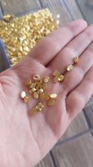 (5 adet) Altın Kaplama Oval Model Bileklik Kolye Halhal Ara Aparatı