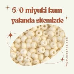 6/0 Kum Boncuk (4x3x1,3 mm)