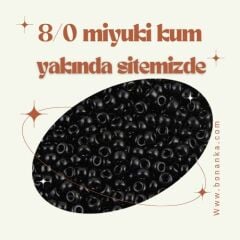 8/0 Kum Boncuk (3x2x1 mm)