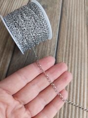 316 L Çelik Beyaz Uzatma Zinciri