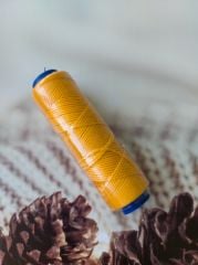 Aker Sarı 001 100 Metre 1 mm Mumlu İp