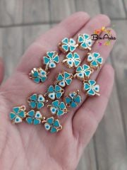 (1 adet) Turkuaz Renk Yonca Aparat Uç