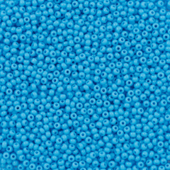 (63020 - Opak Açık Mavi) 5 gram Kum Boncuk