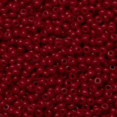 (93310 - Opak Koyu Kırmızı) 5 gram Kum Boncuk (Eski No:134)