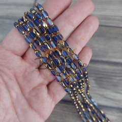 5x7 mm Şef. Lcvrt Çek Cam Boncuk 1 Dizi