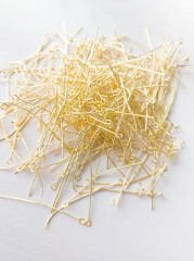 (5 cm - 10 Gram) Sarı Renk Halka Başlı Pirinç Takı Çivisi