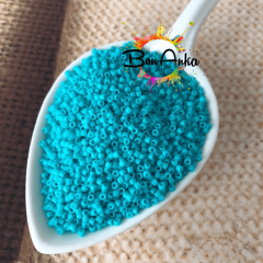 5 g No:256 Miyuki Delica 11/0 DB0793 Opak Turkuaz Yeşil