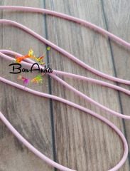 (1 metre) Açık Pembe Renk, 3,5 mm Paracord İp - (006)