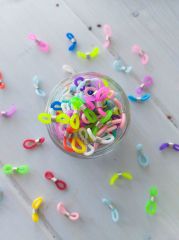 Gümüş Renkli Metalli Gözlük Aparatı (5 çift - 10 adet)