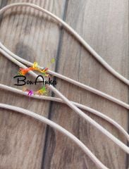 (1 metre) Krem Renk, 3,5 mm Paracord İp - (027)