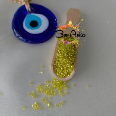 Miyuki Delica 11/0 DB0145 (371) Gümüş Kap. Sarı Boncuk 5 g