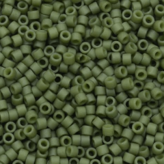 5 g No:484 Miyuki Delica 11/0 DB0391 Opak Zeytin Yeşili