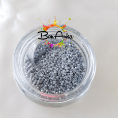 Miyuki Delica 11/0 DB1570 (390) Parlak Açık Gri Boncuk 5 g