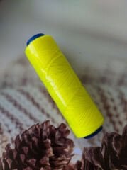 Aker Yeni Flu Sarı 100 Metre 1 mm Mumlu İp