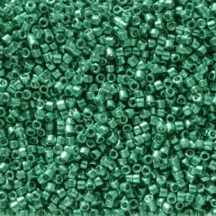 5 g No:417 Miyuki Delica 11/0 DB2506 Galv. Kap. Zümrüt Yeşil