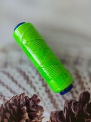 Aker Yeni Flu Yeşil 100 Metre 1 mm Mumlu İp