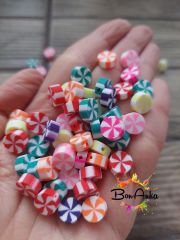 (25 Adet) Polimer Fimo Boncuk - 033
