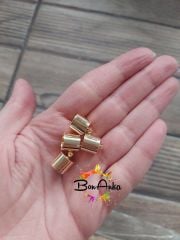 (1 Çift - 2 Adet) 10 mm Altın Renk Kapsül Kapama