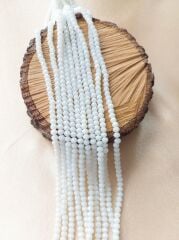 1 Dizi - 4 mm Kristal Cam Boncuk - 001