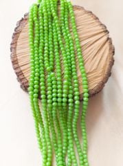 1 Dizi - 4 mm Kristal Cam Boncuk - 002