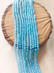 1 Dizi - 4 mm Kristal Cam Boncuk - 005